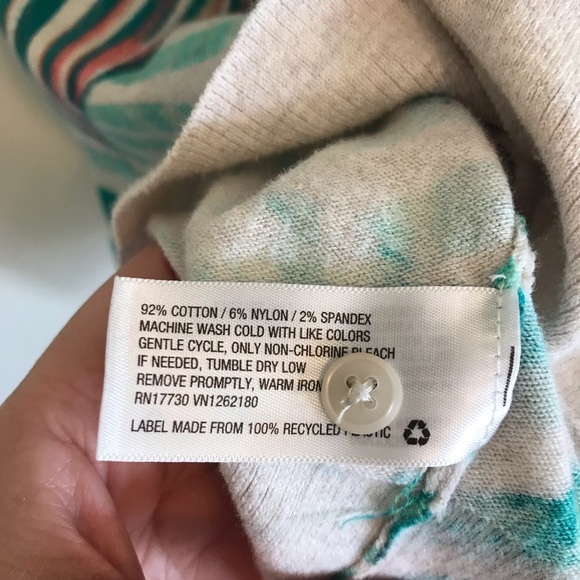 Merona | Palm Print Leaf Cardigan - Picture 5 of 6